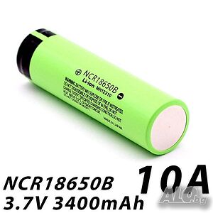 Акумулаторна батерия Panasonic NCR18650B 3400mAh 10A