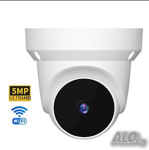 Куполна WiFi камера 5MP за вътрешен монтаж