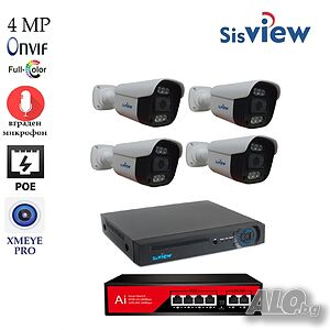 Комплект NVR 10 канала SisView