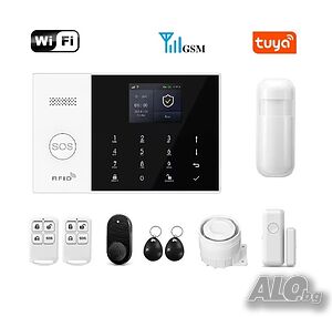 WiFi / GSM Смарт професионална Алармена система