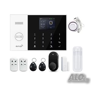 WiFi / GSM Смарт професионална Алармена система