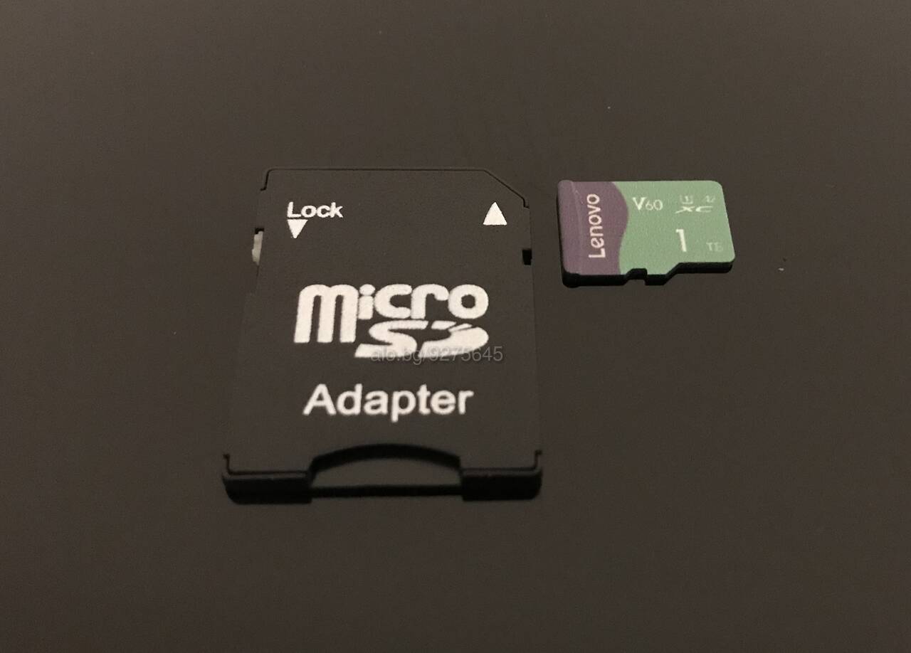Micro sd memory card 1 tb sd 1tb v60 class 10