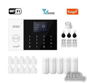 WiFi / GSM Смарт професионална Алармена система PRO++