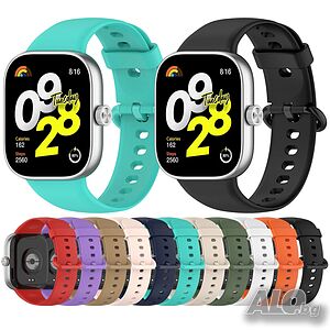 Силиконова каишка Smart Pulse за смарт часовник Redmi Watch 4, Mi Band8 Pro,
