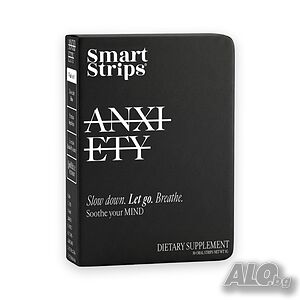 Smart Strips ANXIETY - спокойствие и баланс, 30 орални ленти