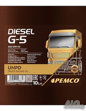 Моторно Масло PEMCO DIESEL G-5 UHPD 10W-40 10 л