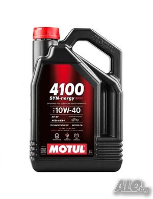 Моторно Масло MOTUL 4100 Syn-Nergy Spec 10W-40 5л.