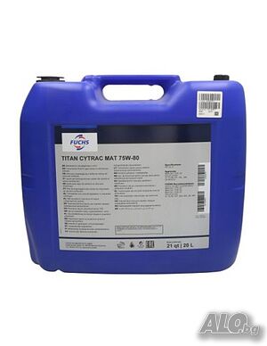 Трансмисионно масло FUCHS TITAN CYTRAC MAT 75W-80 20 л