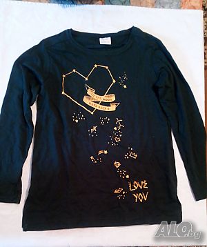 Блуза Zara за момиченце 9 - 10 год. чисто нова
