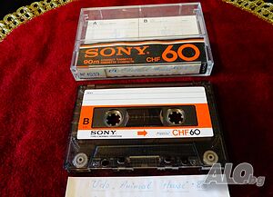 Аудио касета Sony CHF60 с хеви метъл групата U.D.O.