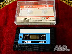 Аудио касета Maxell с метъл групата Zed Yago.