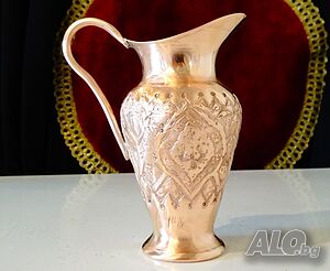 Медна каничка за ракия Isfahan Qalamzani.
