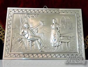 Калаена картина, пано, любовна песен, калаена сватба.