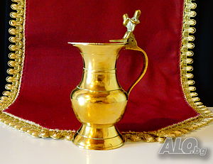 Бронзова кана, халба с жълъди 80 мл.
