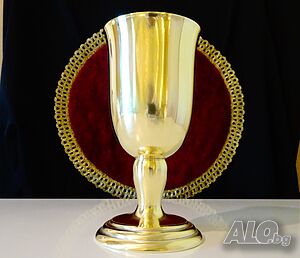 Бронзов бокал за вино, чаша за вино 400 мл.