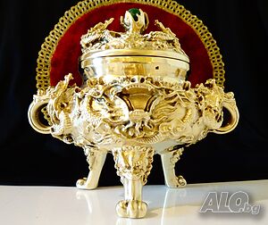 Бронзова кадилница Xuande,Ming Dynasty.