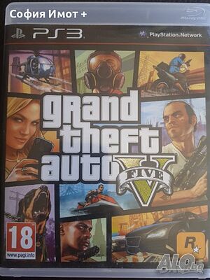 GRAND TREFT AUTO five за PS3, 30лв.