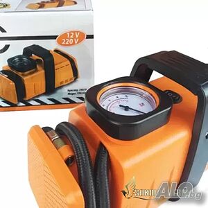 Компресор за гуми 7 Bar 12V и 220V