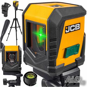 Лазерен нивелир с тринога JCB CLL-G, самонивелиращ