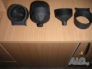 Чашки и опори за вакуум тръби за слънчеви колектори и бойлери