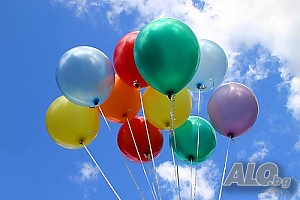 Специална Сезонна Цена - 2 лв. - Хелий за 1 балон само в Балонен Свят