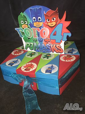 -21% Картонена, хартиена торта Пи Джей Маскс (PJ Masks) Стара Загора