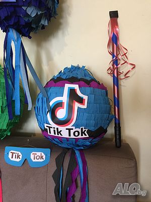 -50% Екстра голяма Пинята Тик Ток бърза доставка