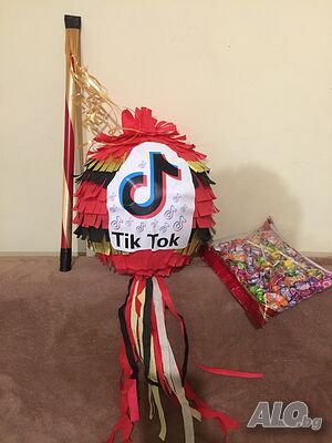 Тик Ток Tik Tok Пинята -50% Промоция Ботевград Сливен Петрохан