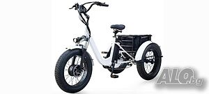 250W 36V 20” Електрически Хибрид Велосипед Триколка FAT TIRE