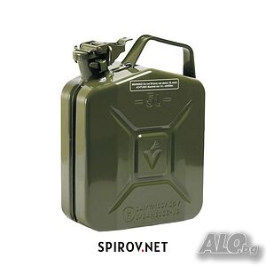 Метална туба за гориво 5L военен тип Jerry Can