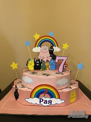 Картонена торта “Барбарони”