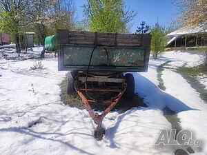 Самосвално ремарке - 4 тона, готово за работа!