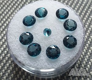 Син топаз 8,35ct.