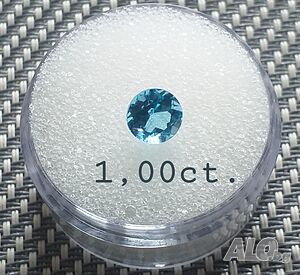 Син топаз 1,00ct.
