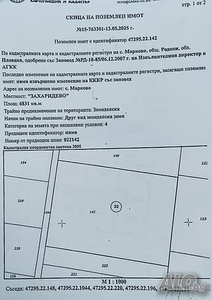 Парцел в с. Марково.