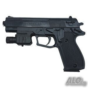 Детски пистолет с лазер с топчета 6мм AIRSOFT P220A