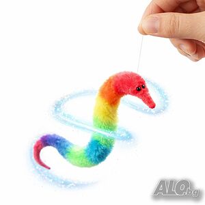 Забавен магически червей Twisty Worm - движи се сам в ръката ти хит играчка