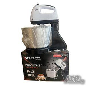 Планетарен миксер с метална купа SCARLETT SHM-133B