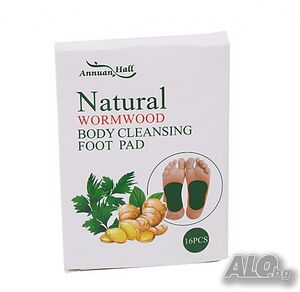 Детокс лепенки за крака с пелин и джинджифил - Natural Wormwood Body Cleansing Foot Pads