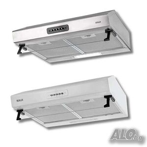 Абсорбатор, 160W, класик, бял, AMK- 2119IX, 160W, класик, INOX, 2 мотора