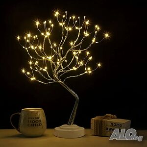 Декоративно LED светещо дърво