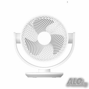 Настолен вентилатор Diplomat DFX-636, 8”, 50W, 3D циркулация, 3 скорости, механично управление