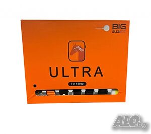 Смарт часовник 7 в 1 Ultra, 49mm, 2.13 infinite display - Перфектният избор за стил и функционалност
