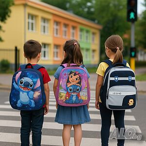 Детски ранички с любимите герои - готови за приключения
