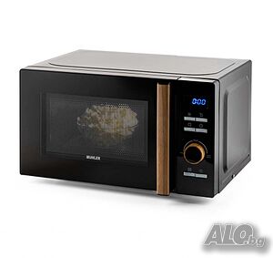 Микровълнова фурна 20L, черна, дигитална