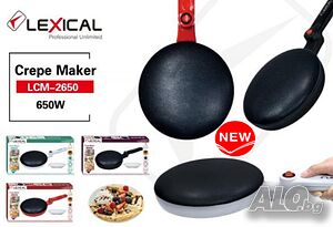 Електрически тиган за палачинки Lexical LCM-2650