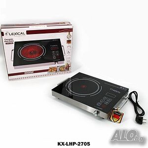 Керамичен котлон Lexical LHP-2705 20 степени на мощност, тъч скрийн, 2000W