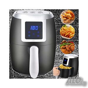 Еър фрайър Lexical Airfryer LAF-3003, 2L, 1200W, черен