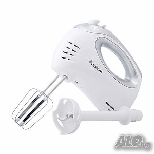 Миксер с пасатор 2 в 1 Lexical LMX-1703, 250W, 5 скорости, 5 приставки