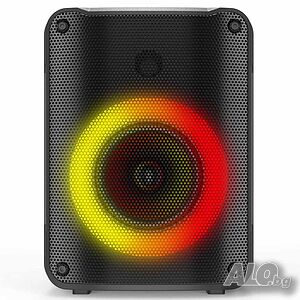 Преносима тонколона с Bluetooth LED дисплей USB слот AUX вход AKAI ABTS-V10